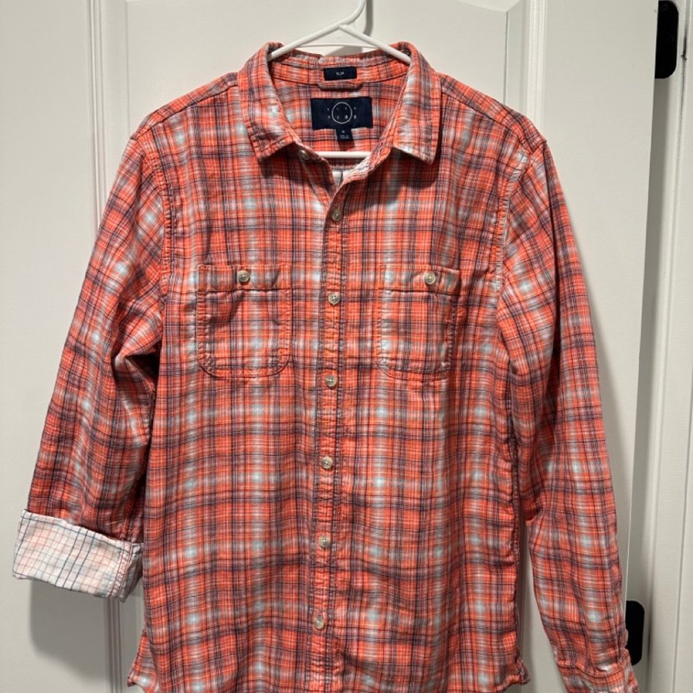 Even Tide Myles Coastal Doublecloth Shirt